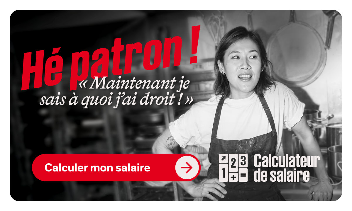 Calculer mon salaire Hé patron, maintenant je sais à quoi j'ai droit !