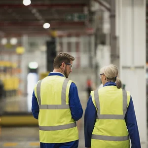 Égalité des salaires Une travailleuse et un travailleur