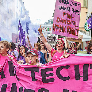 Grève des femmes à Sion 2019